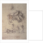 The Fall of Phaethon, 1533 by Michelangelo Buonarroti