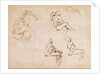 Figure Studies for a Man by Michelangelo Buonarroti