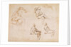Figure Studies for a Man by Michelangelo Buonarroti