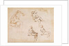 Figure Studies for a Man by Michelangelo Buonarroti