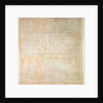 A ground plan of a Chapel, 1490-1564 by Michelangelo Buonarroti