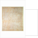 A ground plan of a Chapel, 1490-1564 by Michelangelo Buonarroti