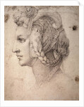 Study of Head by Michelangelo Buonarroti