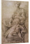 The Virgin and Child with the infant Baptist, c.1530 by Michelangelo Buonarroti
