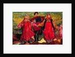 Russian Peasants Singing by Filipp Andreevic Maljavin