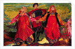 Russian Peasants Singing by Filipp Andreevic Maljavin