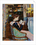 Mlle. Guillaumin reading, 1907 by Jean Baptiste Armand Guillaumin