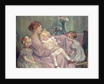 Madame van de Velde and her Children, 1903 by Theo van Rysselberghe