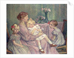 Madame van de Velde and her Children, 1903 by Theo van Rysselberghe