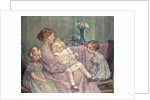Madame van de Velde and her Children, 1903 by Theo van Rysselberghe