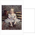 Child on a sofa, 1885 by Gustave Caillebotte