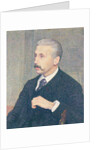 Portrait of Auguste Descamps, the painter's uncle by Theo van Rysselberghe