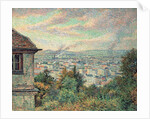 Paris, View of Montmartre by Maximilien Luce
