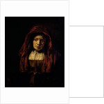 Portrait of an Old Woman by Rembrandt Harmensz. van Rijn