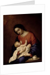 Virgin and Child, 1658 by Francisco de Zurbaran
