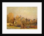 Frosty Morning in Louveciennes, 1873 by Alfred Sisley