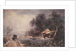 Winter Landscape, 1836 by William James Muller