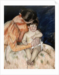 Mother and Child, c.1890 by Mary Stevenson Cassatt