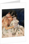 Mother and Child, c.1890 by Mary Stevenson Cassatt