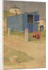 The Blue Shed, 1923 by Joseph Edward Southall