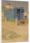 The Blue Shed, 1923 by Joseph Edward Southall