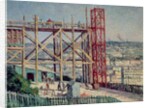 The Construction of the Sacre Coeur, c.1900 by Maximilien Luce