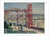 The Construction of the Sacre Coeur, c.1900 by Maximilien Luce