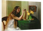 At the Dressing Table, 1911 by Felix Edouard Vallotton
