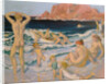Beach Scene with a Boat by Maurice Denis