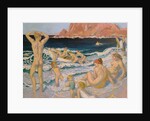Beach Scene with a Boat by Maurice Denis