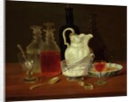 Still Life with Decanters by J. Rhodes