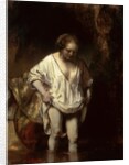 Woman Bathing in a Stream, 1654 by Rembrandt Harmensz. van Rijn