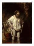 Woman Bathing in a Stream, 1654 by Rembrandt Harmensz. van Rijn