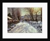 First Snow, 1923 by Peder Monsted