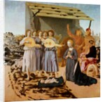 Nativity, early 1480s by Piero della Francesca