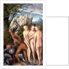 The God Mercury Waking Paris to Judge the Contest of the Golden Apple by Lucas The Elder (studio of) Cranach