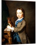 A Portrait of a Boy with a Pet Squirrel, 18th century by Joseph Highmore