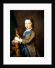 A Portrait of a Boy with a Pet Squirrel, 18th century by Joseph Highmore