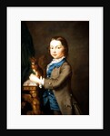 A Portrait of a Boy with a Pet Squirrel, 18th century by Joseph Highmore