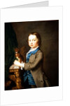 A Portrait of a Boy with a Pet Squirrel, 18th century by Joseph Highmore