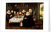 A Portrait of a Family saying Grace Before a Meal, 1602 by Gortzius Geldorp