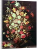 Flowers in a vase by Phillipe de Marlier