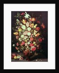 Flowers in a vase by Phillipe de Marlier