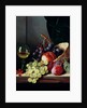 Grapes and plums by Edward Ladell