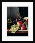 Grapes and plums by Edward Ladell