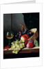 Grapes and plums by Edward Ladell