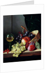 Grapes and plums by Edward Ladell