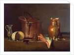 Still Life with Salmon, c.1730 by Jean-Baptiste Simeon Chardin