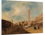 Piazza San Marco, c.1780 by Francesco Guardi