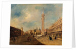 Piazza San Marco, c.1780 by Francesco Guardi
